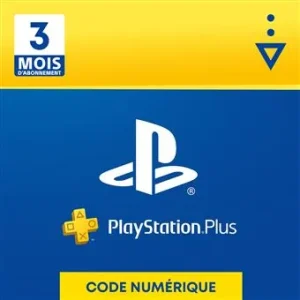 ABONNEMENT 3 MOIS PLAYSTATION PLUS FRANCE