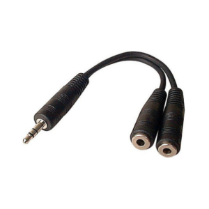 D2 – ADAPTATEUR JACK 3,5mm (M) 3p. > 2x JACK 3,5mm (F) DOUBLEUR